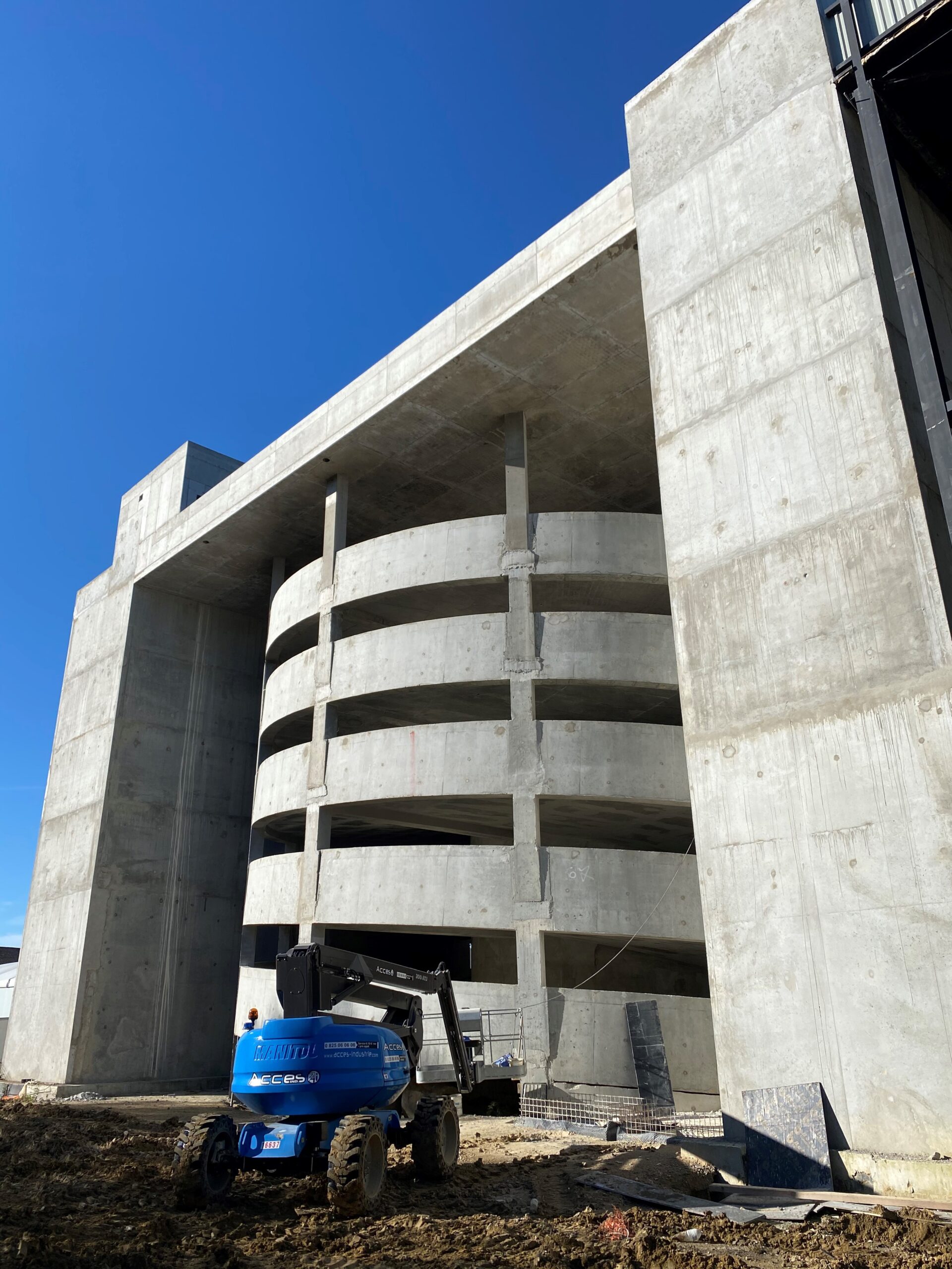 centre de conférence en construction